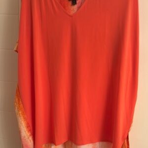 Vibrant Orange Women's Top